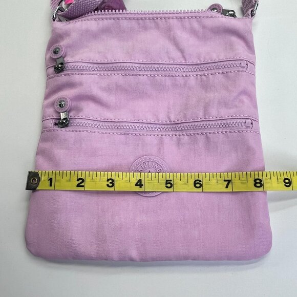 Kipling Keiko Mini Crossbody Bag Blooming Pink Lightweight Nylon - Picture 9 of 10